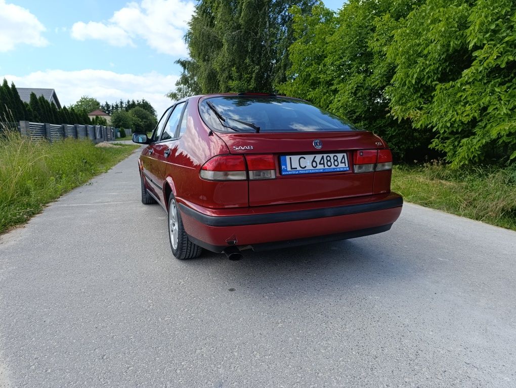 Saab 93 2.0 benzyna + LPG niski przebieg