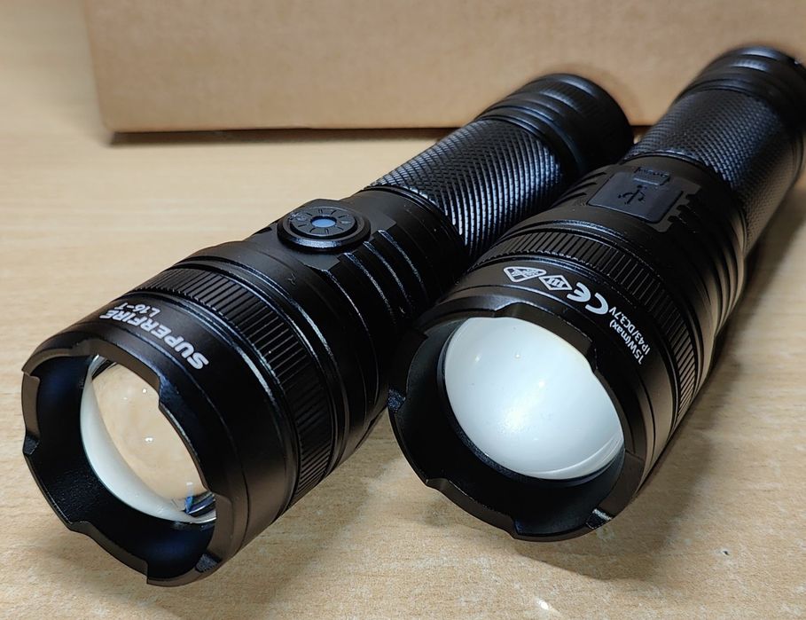 Мощный ручной фонарик SuperFire L 16 t велофара велосипедный