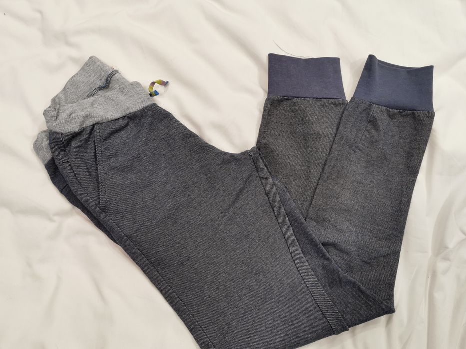 Spodnie dresowe dziewczęce r 158 bawełna coccodrillo ala dżinsy