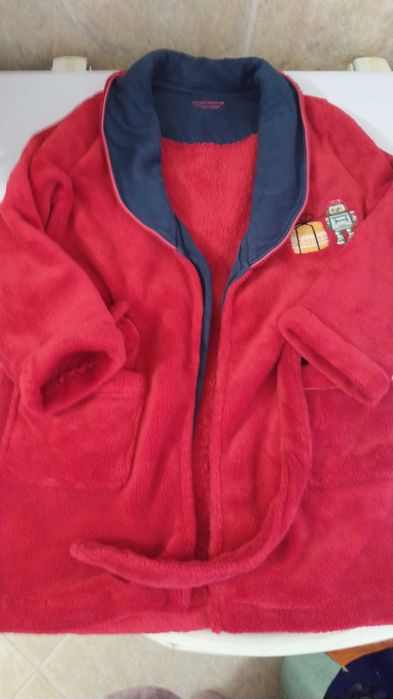 Roupão quentinho de menino 6/7