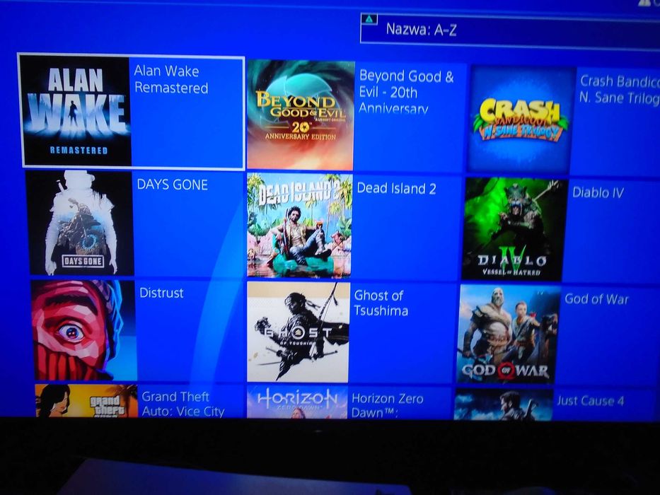 Konsola PS4 Playstation 4 Zestaw 23 Gry 1TB