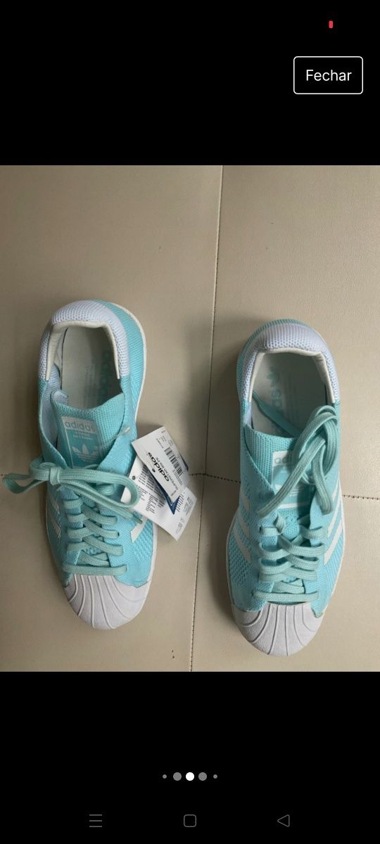 Sapatilhas Adidas Superstar Edição Limitada 40,5