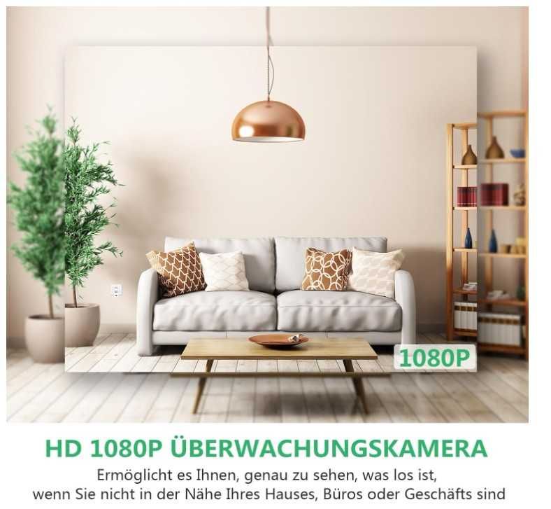Kamera szpiegowska w kostce do ładowania telefonu USB, 1080P