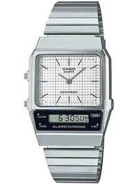 Zegarek Unisex Casio Vintage Dual Time Aq-800E-7A + Box