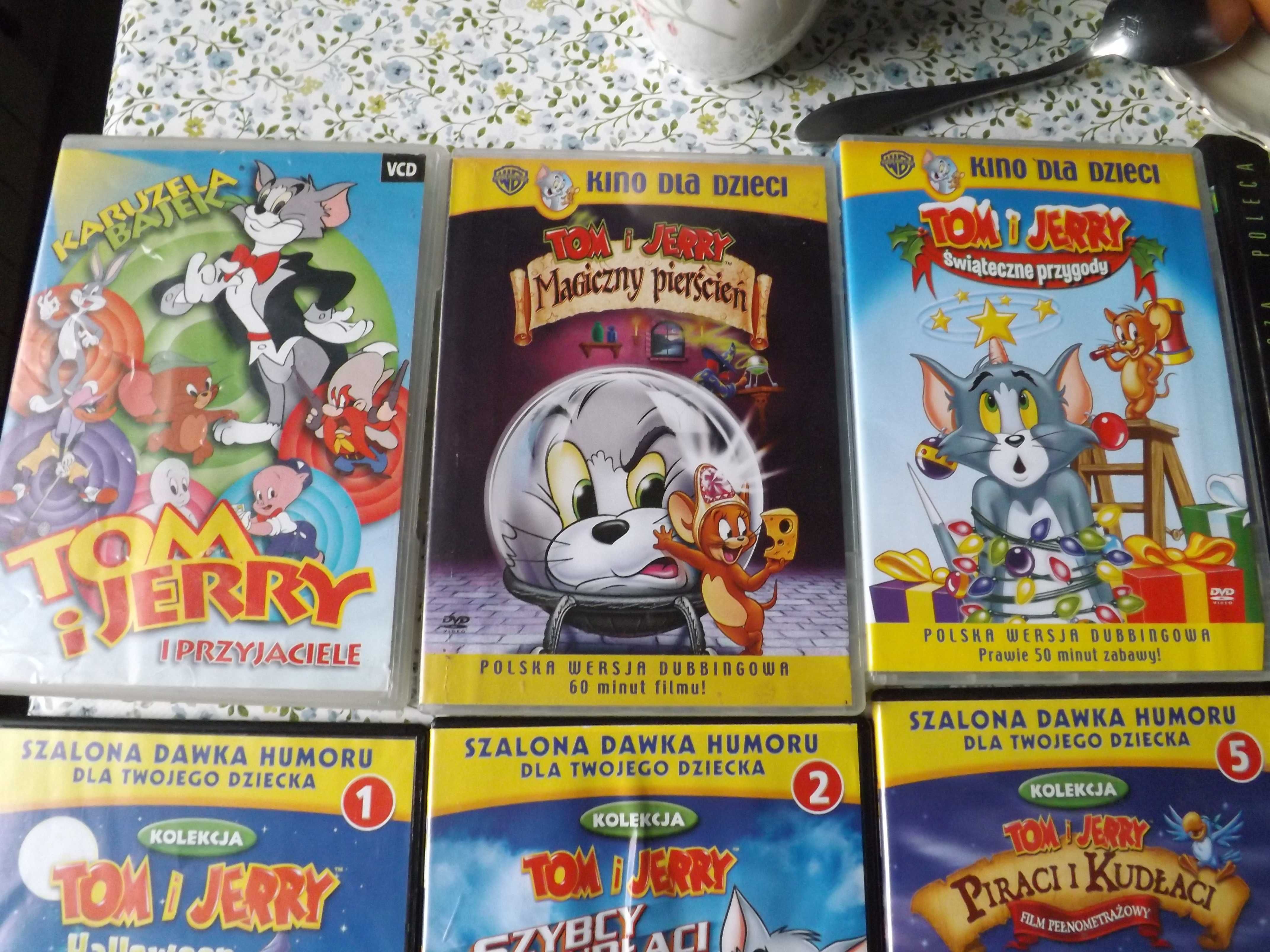 Tom i Jerry zestaw 13 bajek