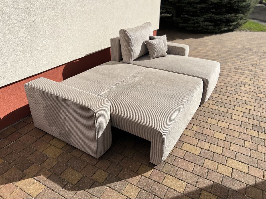 NOWY narożnik FABI z funkcją spania, sofa i kanapa