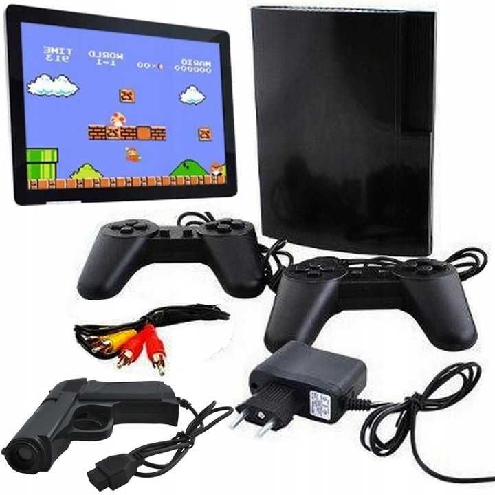 KONSOLA RETRO gra telewizyjna pegazus pistolet pady Mario fungame