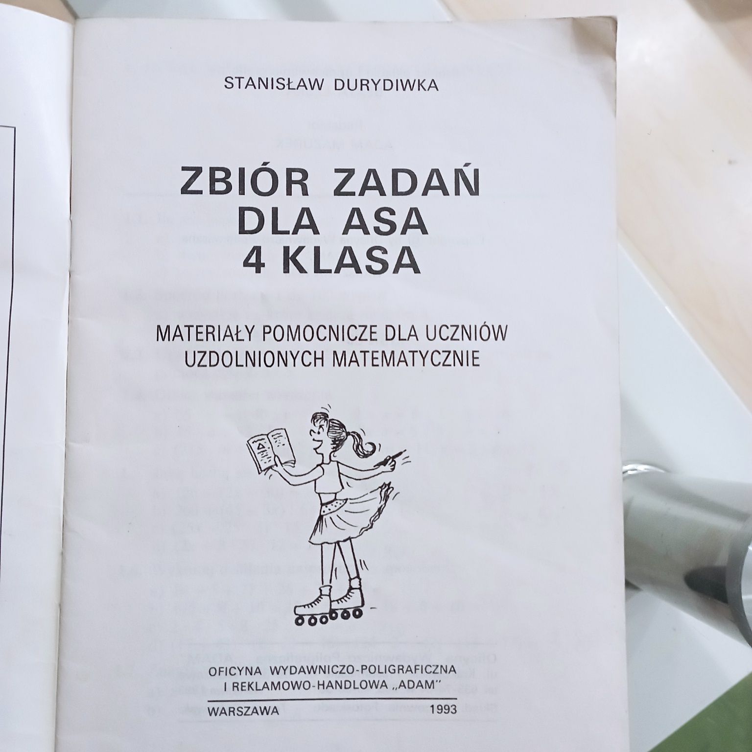 Zbiór zadań dla Asa klasa 4. Durydiwka