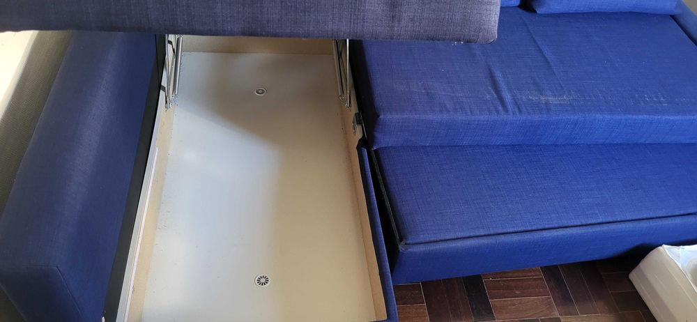 Sofa-cama confortavel