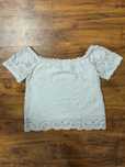 Koronkowa biała bluzka bluzeczka Vila Clothes L 40