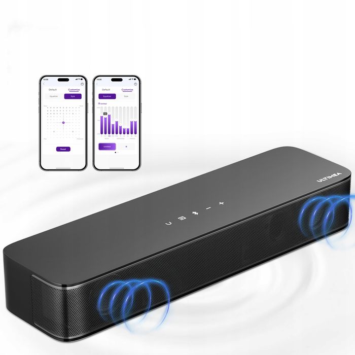 Soundbar Ultimea Solo B30 2.1 120 W czarny