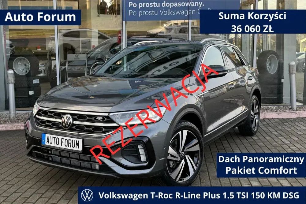 Volkswagen T-Roc R-Line Plus 1.5 TSI 150 KM DSG