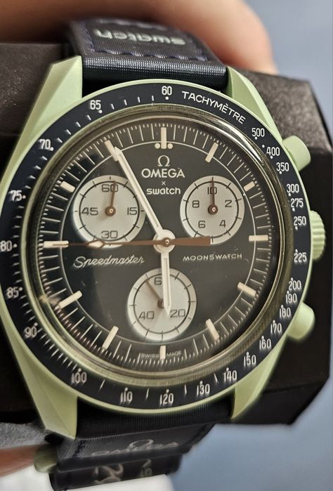 Omega x Swatch MoonSwatch Mission on Earth original Full set 2022