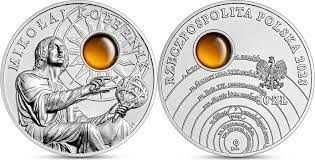 50 zł Mikołaj Kopernik 2023 etui+certyfikat+folder 62,2gr mennicze