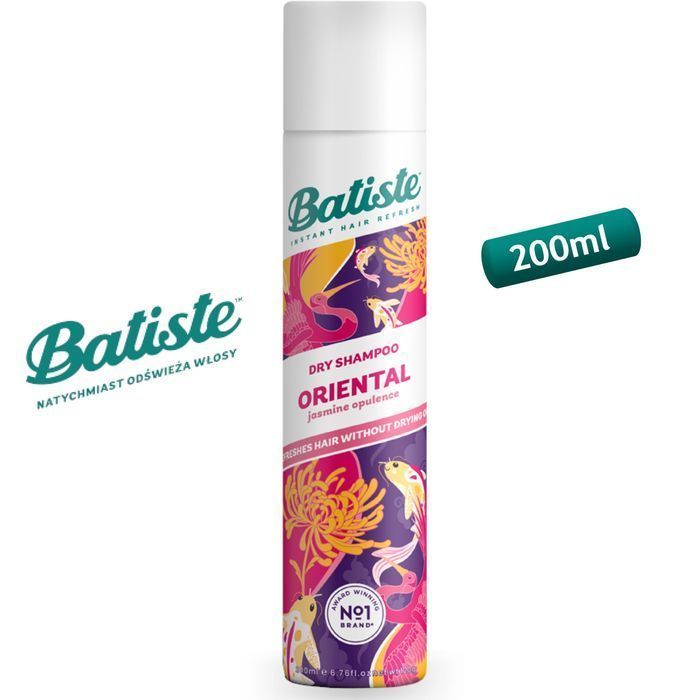 Batiste Suchy Szampon Do Włosów Oriental 3X 200 Ml Dry Shampoo Zestaw
