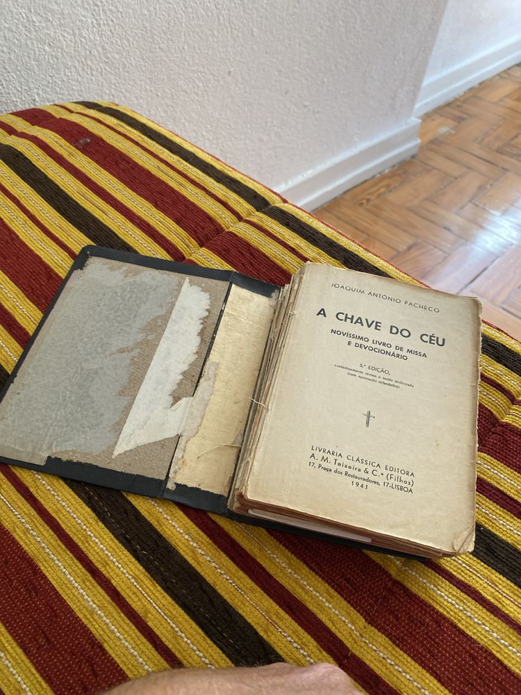 A Chave do Céu "Missa e Devocionário" - Joaquim António Pacheco (1941)