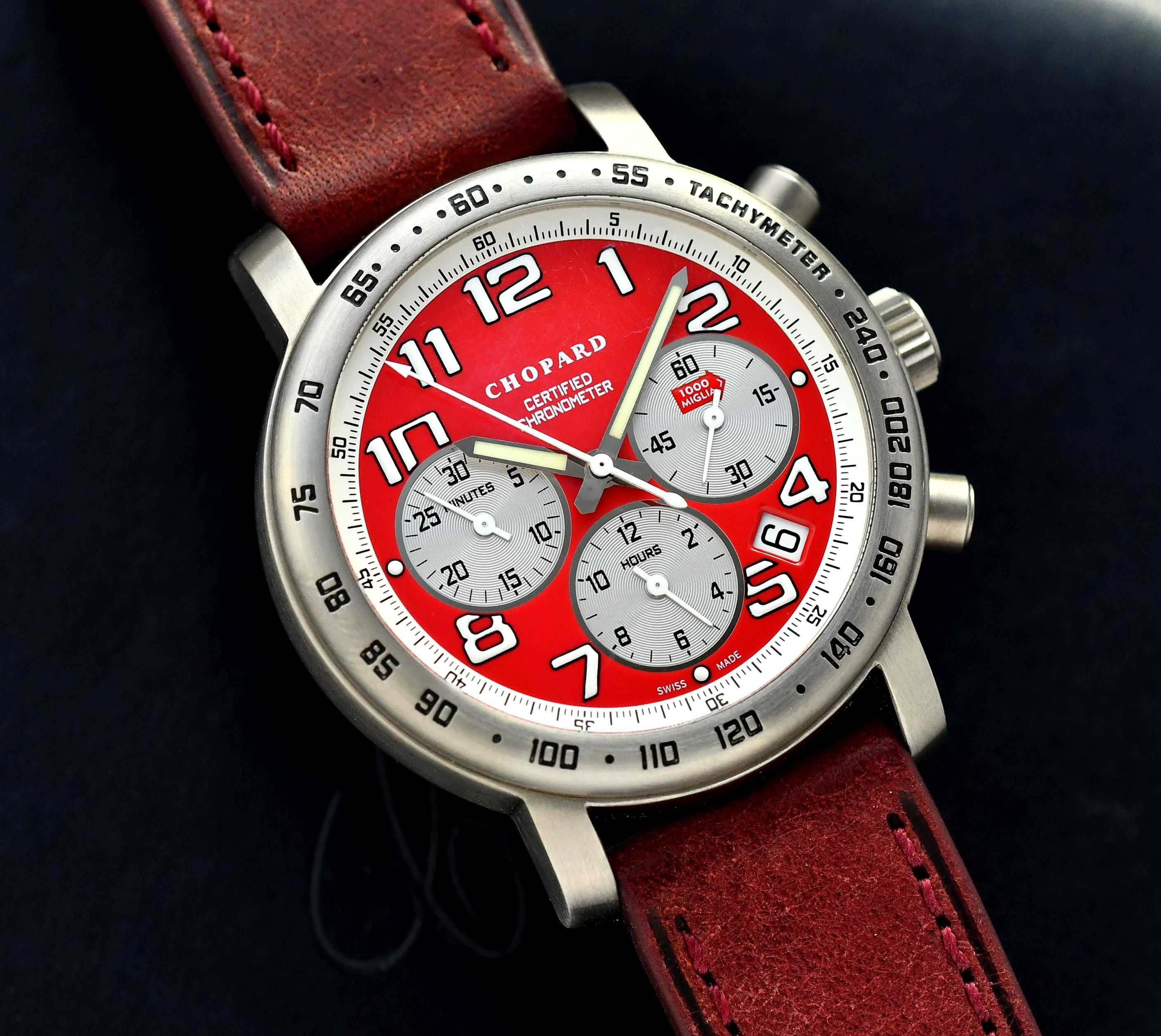 Zegarek Chopard Mille Miglia Ref. 8915 -40mm Tytan - Automatyczny- Box