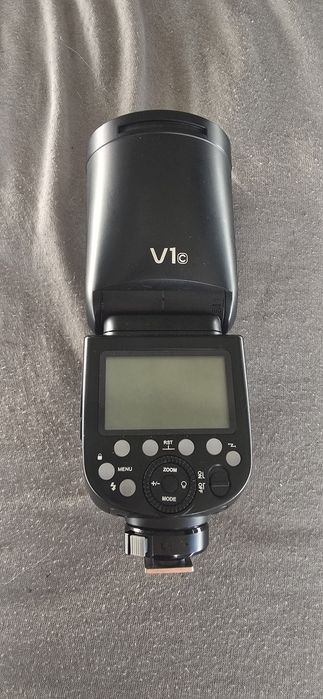 Flash Godox para Canon R series + emissor e receptor