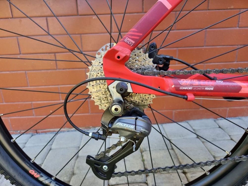 Велосипед Btwin 540. обвес Shimano тормоза гидравлика.