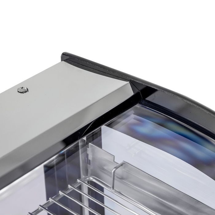 Witryna grzewcza nastawna Mega-M CLARA MINI S120 Inox