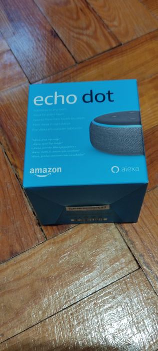 Caixa Echo Dot (apenas caixa)