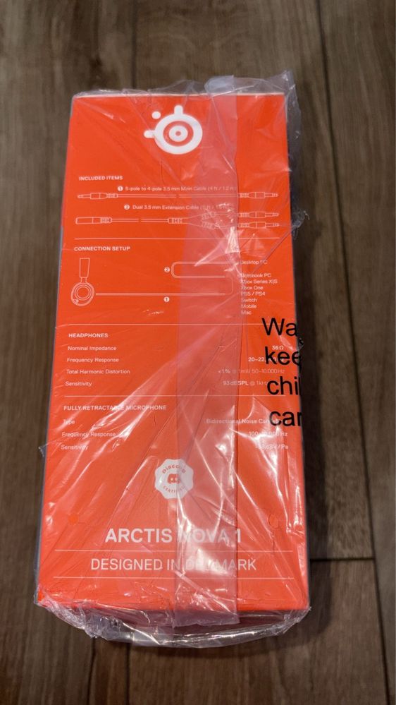SteelSeries Arctis Nova 1 - Gamingowy zestaw