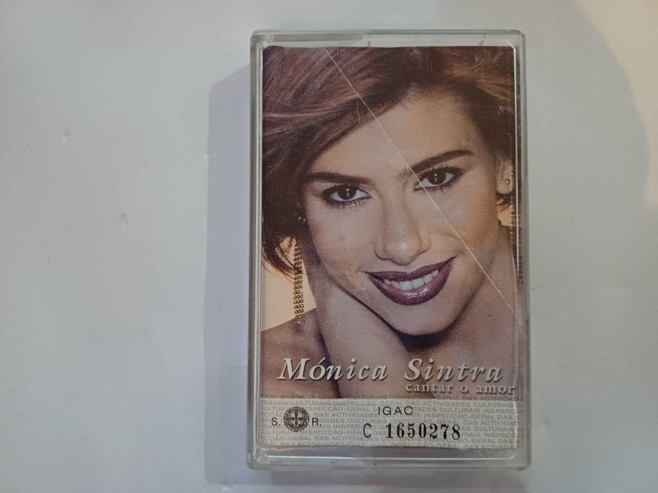 Cassete audio - Mónica Sintra - Cantar o Amor, 2001