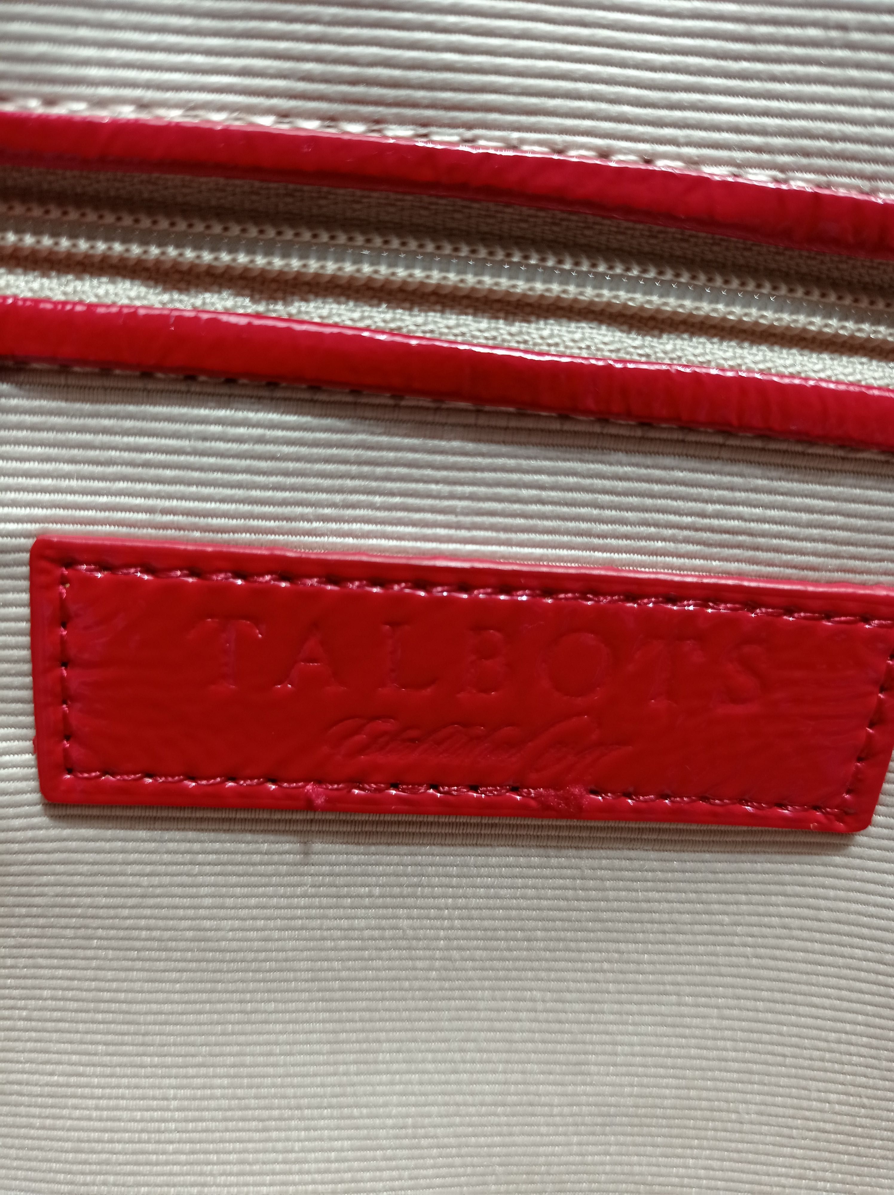 Talbots genuine leather tote -- como novo!