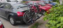 Bagażnik rowerowy na hak platforma Twinny Load 2 rowery