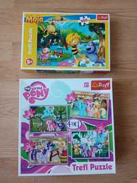 Puzzle my Little pony i pszczółka maja