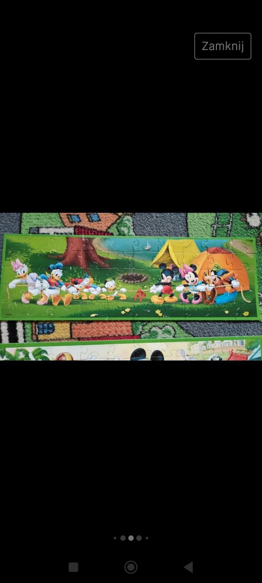 Puzzle Trefl Myszka Miki i Przyjaciele 2w1 50 szt 4+