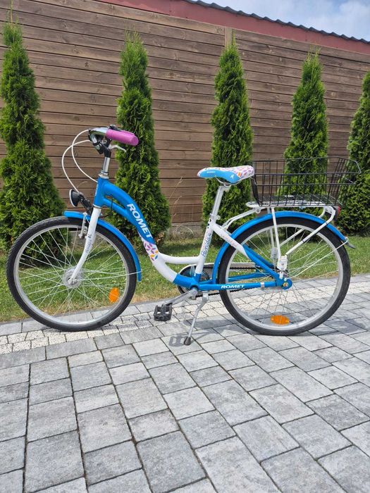 Rower marki romet dla dziewczynki