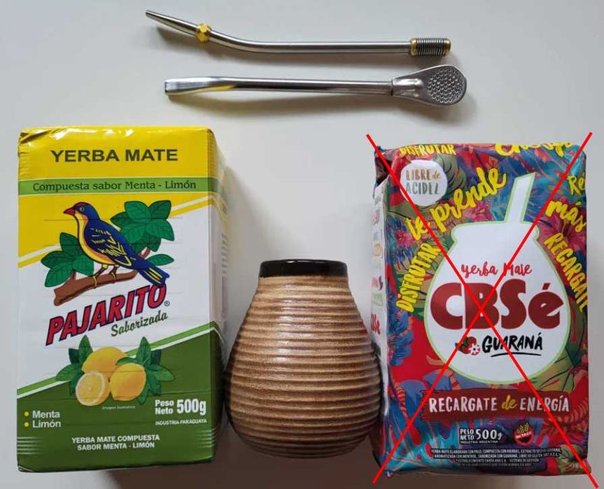 Zestaw Yerba Mate - ceramiczne matero + 2x bombilla Warszawa