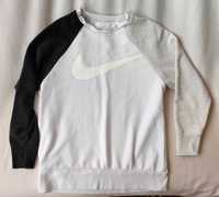 Nike oryginalna męska bluza L jak nowa biało szara okazja