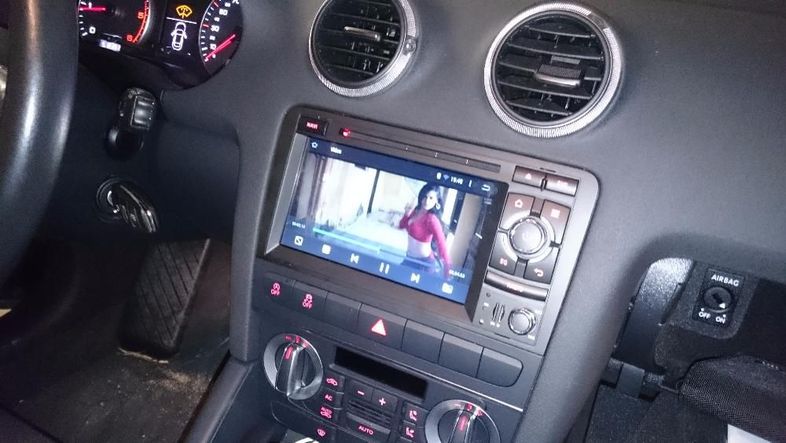 Auto-rádio 2 din android 12 64GB para Audi A3 OctaCore