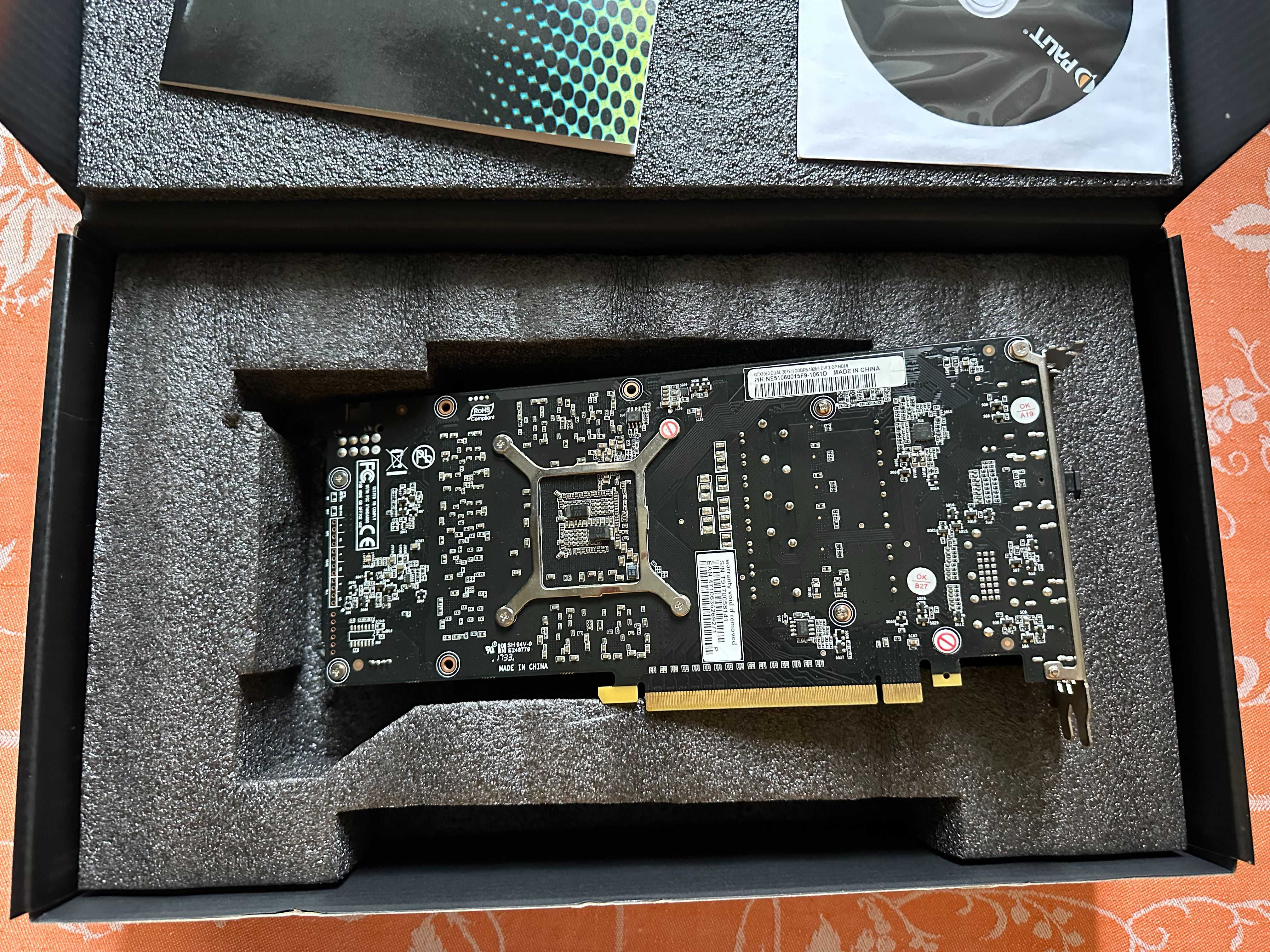 Відеокарта GTX 1060 palite 3 gb