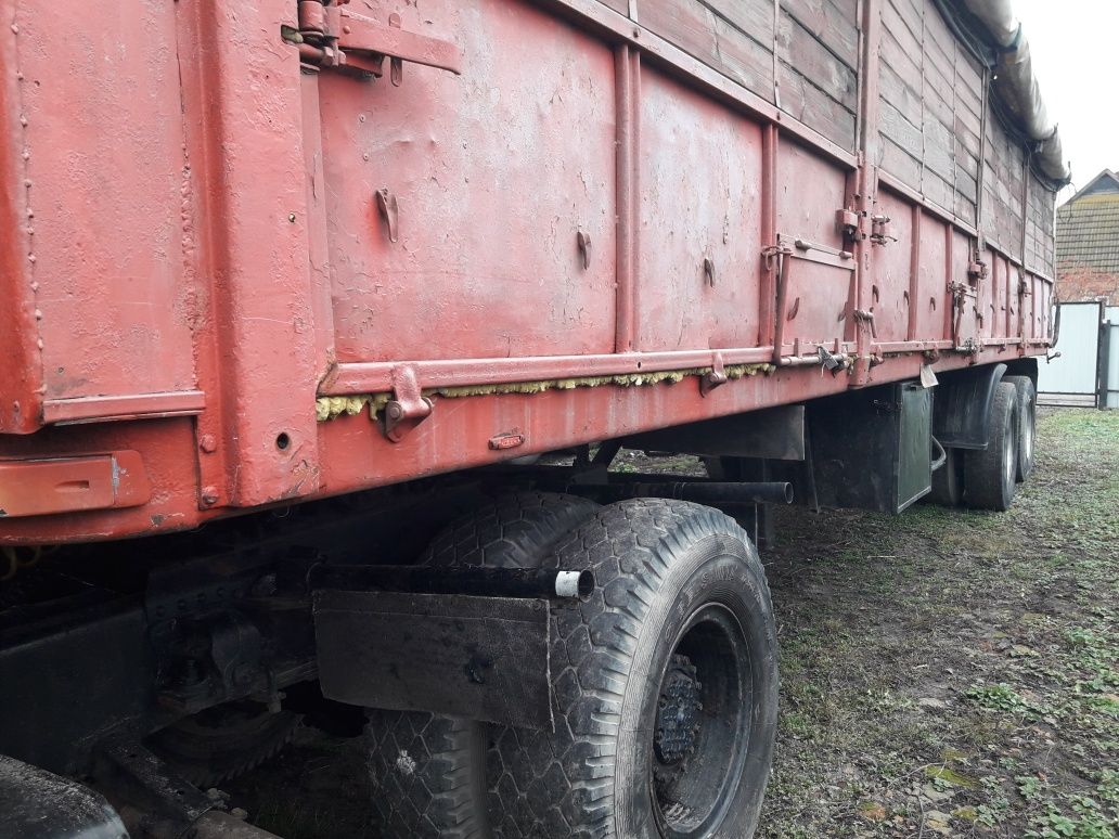 Терміново Маз з напівпричипом.Продаж або обмін