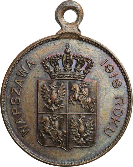 Polska. Medal 1916 - 125 lat Konstytucji 3-go maja
