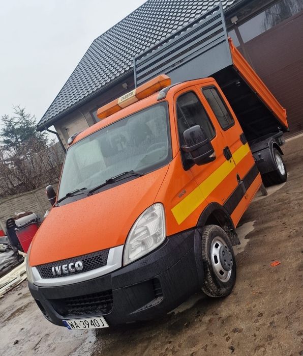 Iveco daily 35c15 hpi nowa wywrotka 150 km na kat b resor dubel doka