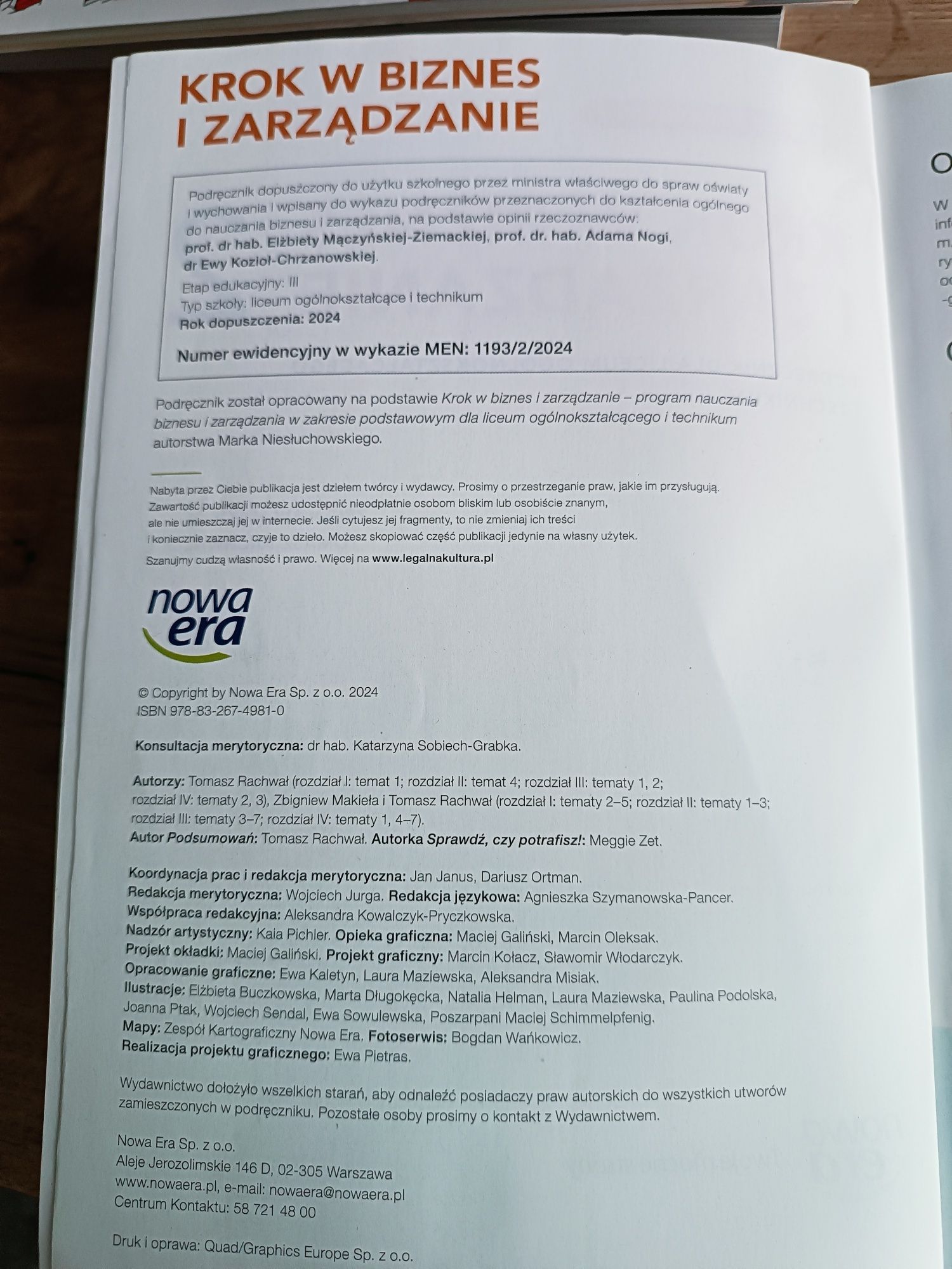 Krok w Biznes i Zarządzanie 2