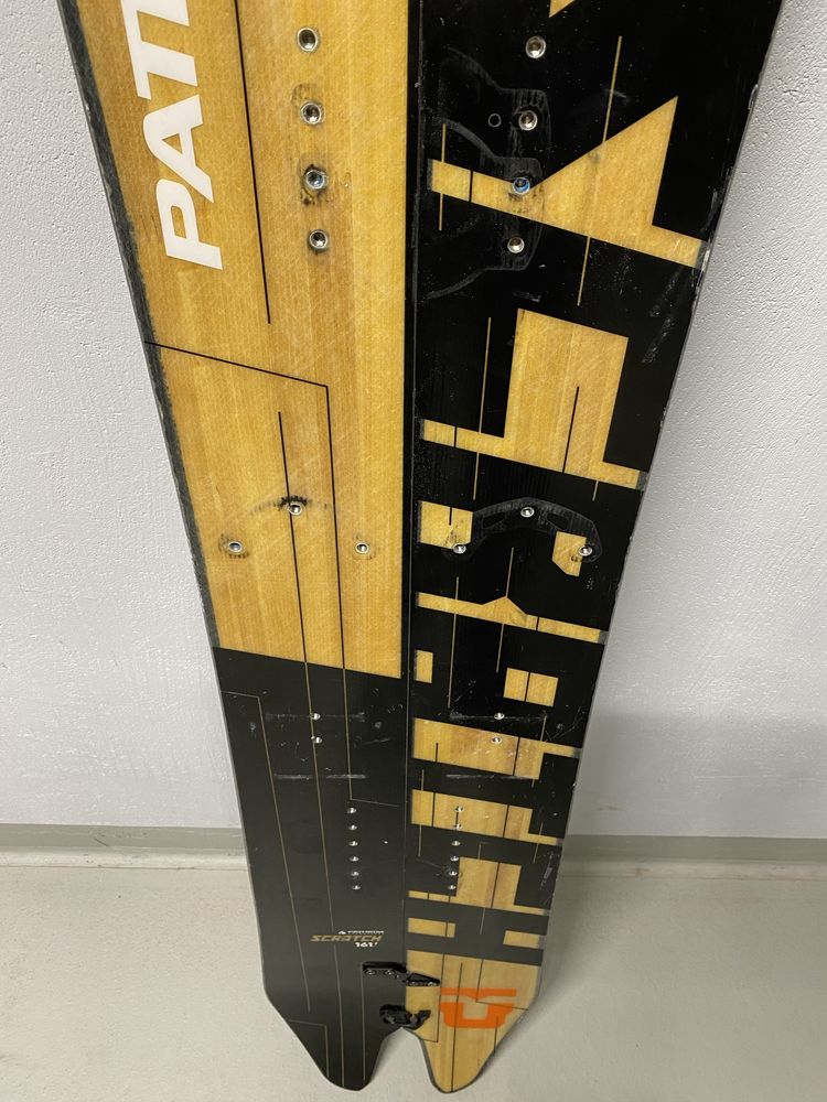 Splitboard Pathron Scratch 161 + Foki