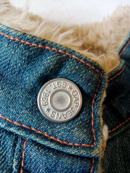 Extra kurtka jeansowa na misiu GAP rozmiar M / 38 / 10