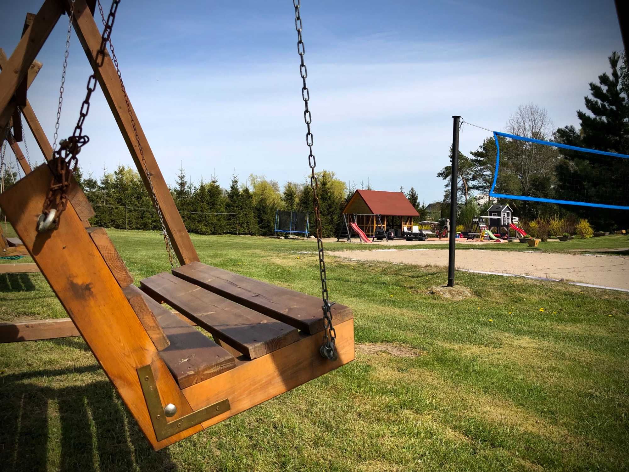 Domek morze Rusinowo Jarosławiec noclegi wczasy wolne domki