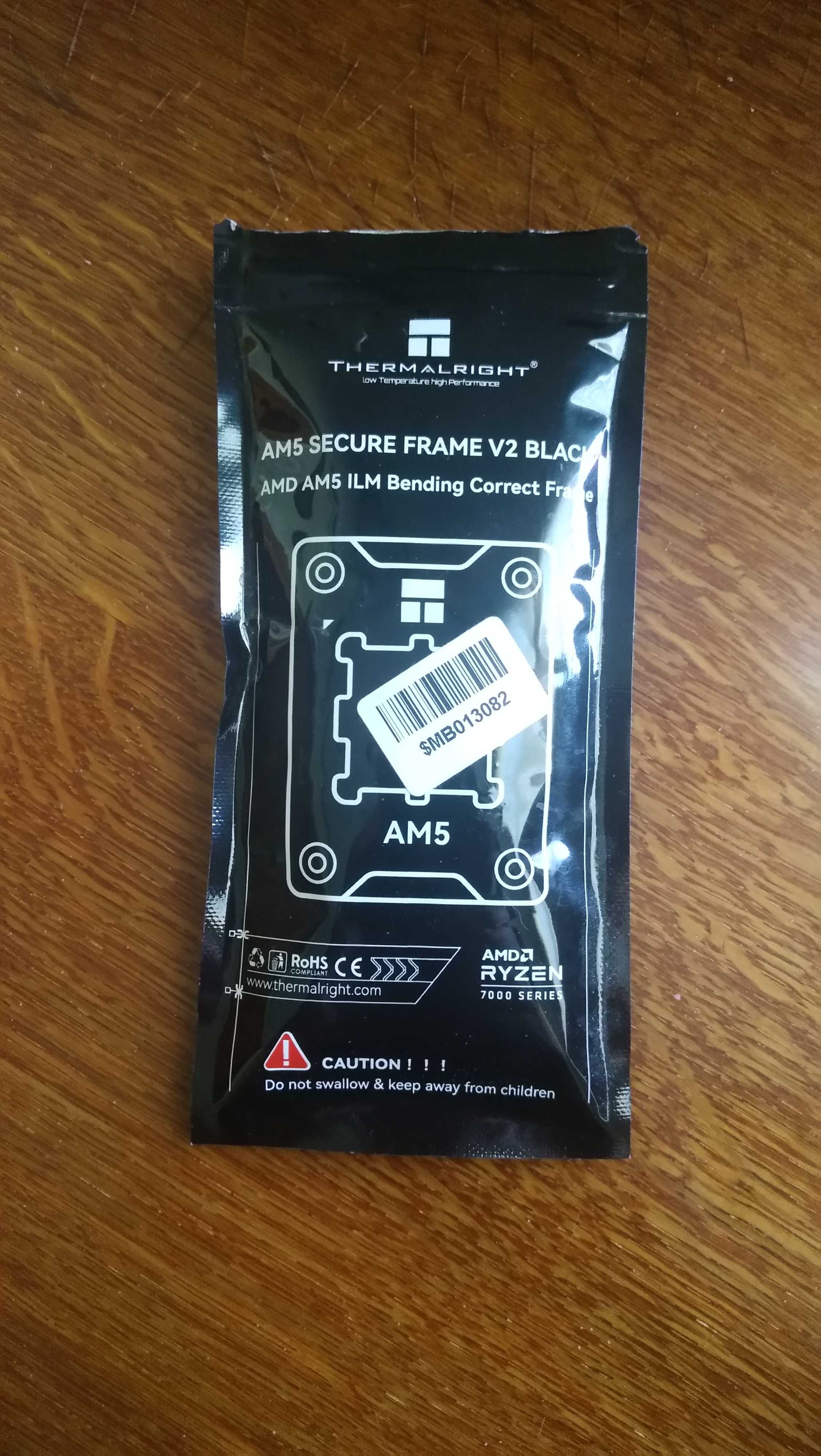 AM5 Secure Frame V2 Black Thermalright Контактна рамка