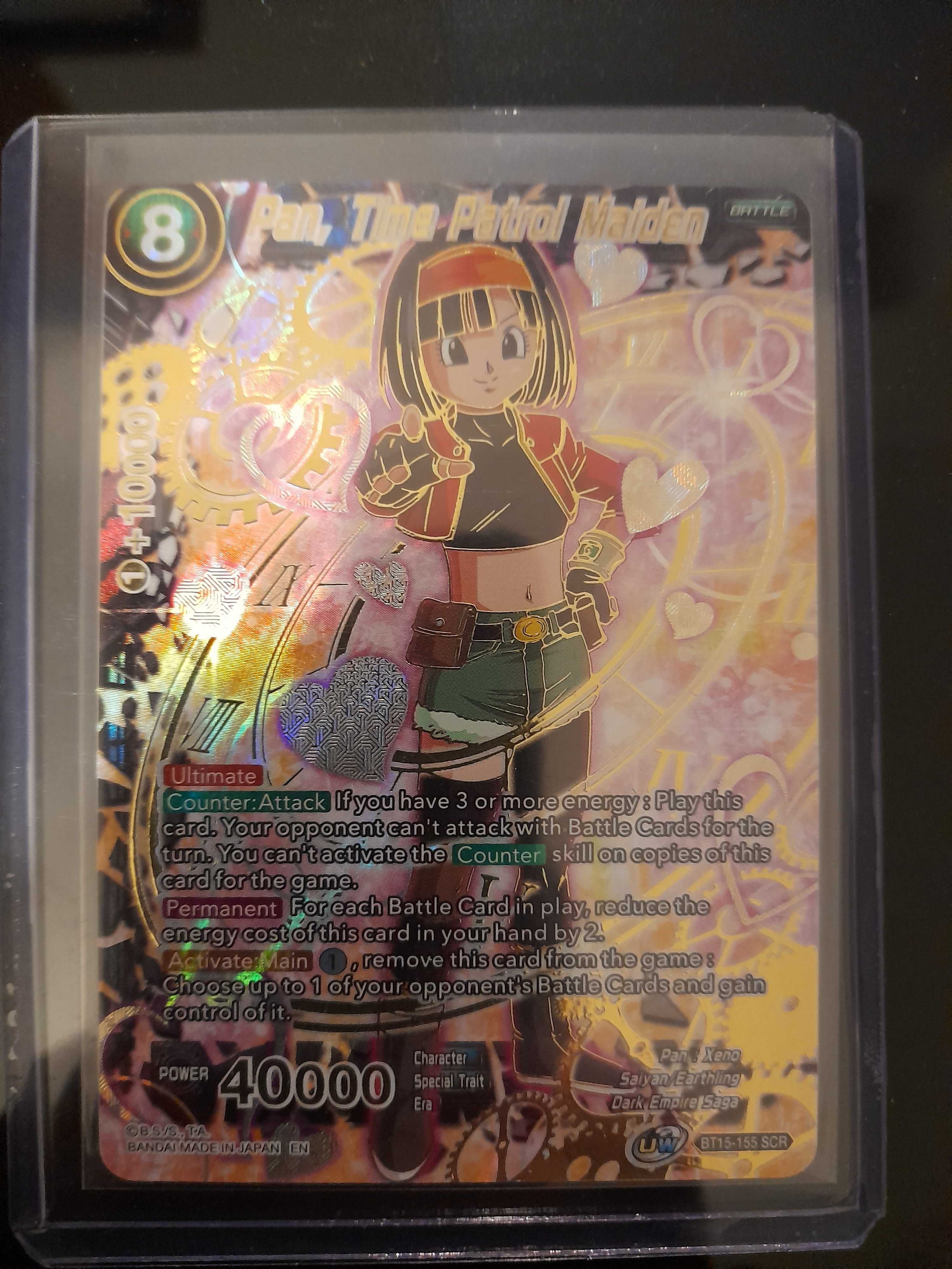 Dragon Ball super card game Pan, Time Patrol Maiden