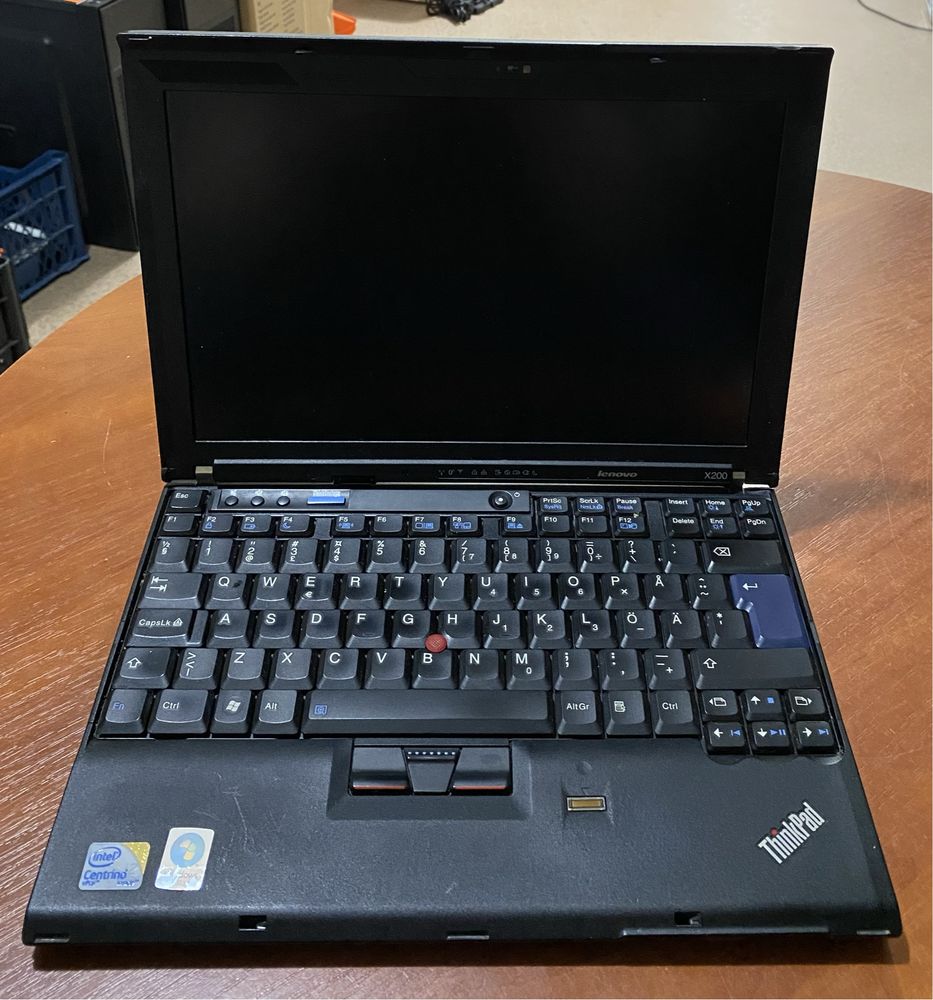 ноутбук Lenovo ThinkPad X200 12"/4GB RAM/160GB HDD! N1100