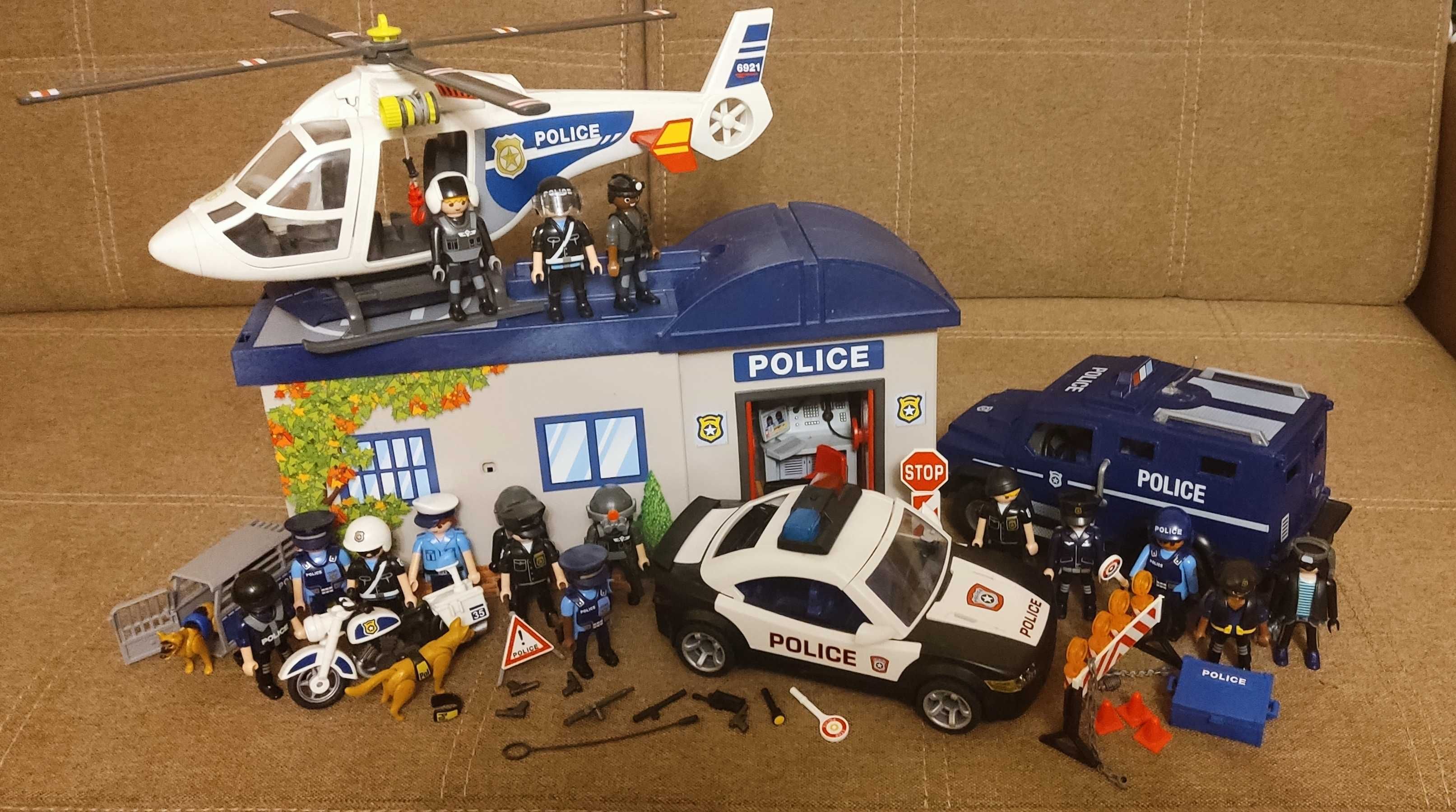 Zestaw policyjny klocków Playmobil