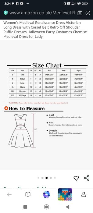 2XL.Strój na Halloween dla kobiet w stylu średniowiecznego renesansu z