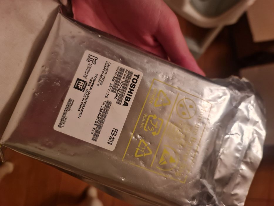 Жёсткий диск 500gb накопичувач  toshiba DT01ACA050