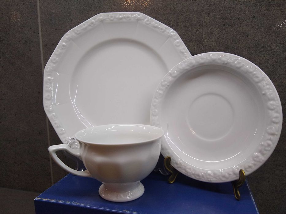 Zestaw filiżanka Rosenthal Biała Maria Classic Rose
